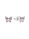 Agato Orecchini in argento giocosi Farfalle AGT-E210PC donna
