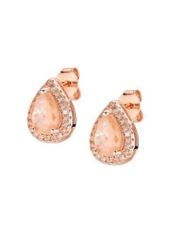 Amen Orecchini a goccia placcati oro scintillanti ECRGRCCHCHZ donna