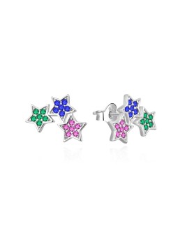 Agato Orecchini a stella in argento con zirconi colorati AGT-E166PC donna