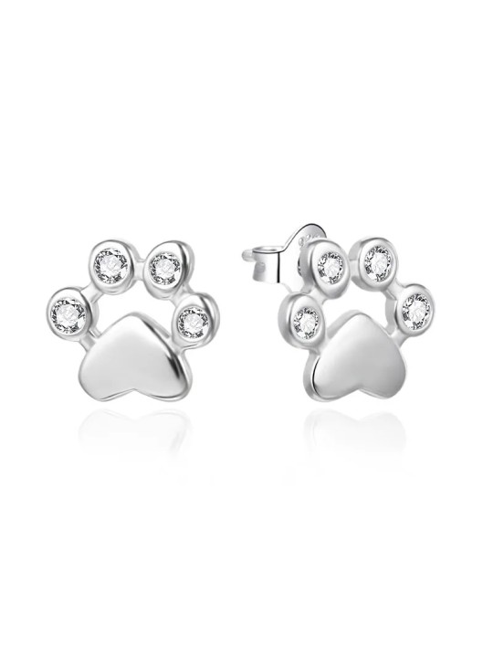 Agato Orecchini in argento Zampe con zirconi AGT-E224PW donna