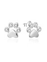 Agato Orecchini in argento Zampe con zirconi AGT-E224PW donna