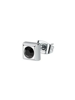 Morellato Moderno orecchino singolo in acciaio con cristallo Motown SALS71 unisex