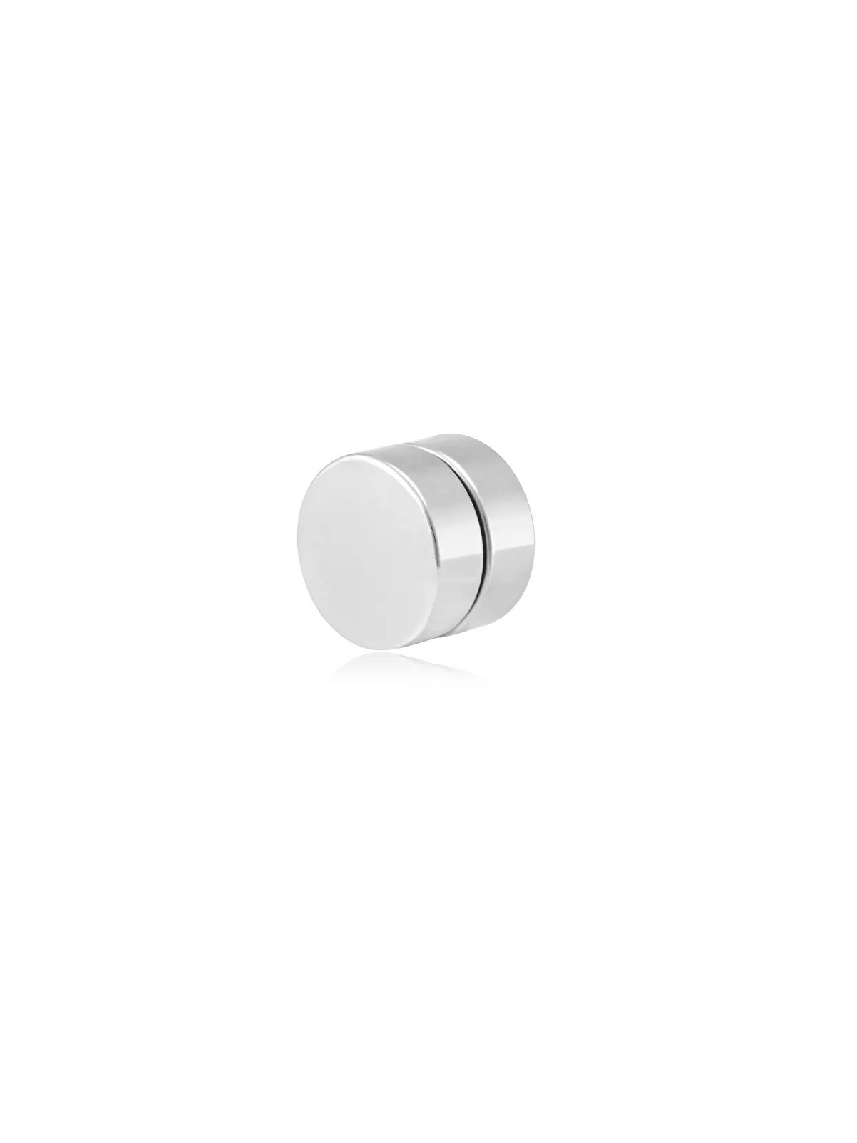 Troli Orecchino singolo magnetico in acciaio 2 in 1 (pietra, mini spilla) VSE6018S-PET unisex