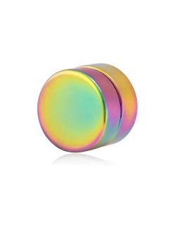 Troli Orecchino singolo magnetico colorato 2 in 1 (pietra, mini spilla) VSE6018C-PET unisex