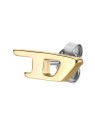 Diesel Orecchino singolo in acciaio placcato oro DX1520710 unisex