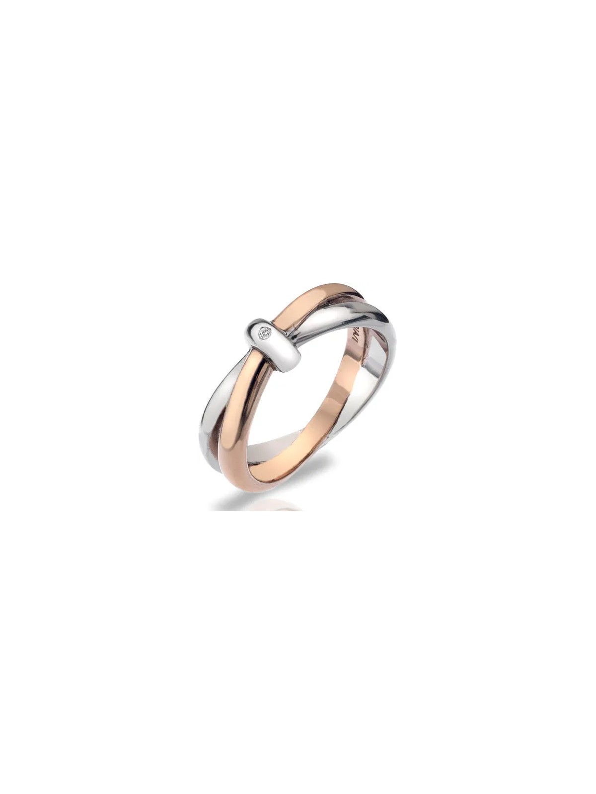 Hot Diamonds Anello Eternity Interlocking DR112 - Diametro: 58mm donna