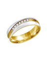 Silvego Fede nuziale in acciaio da donna MARIAGE RRC2050-Z - Diametro: 52 mm donna