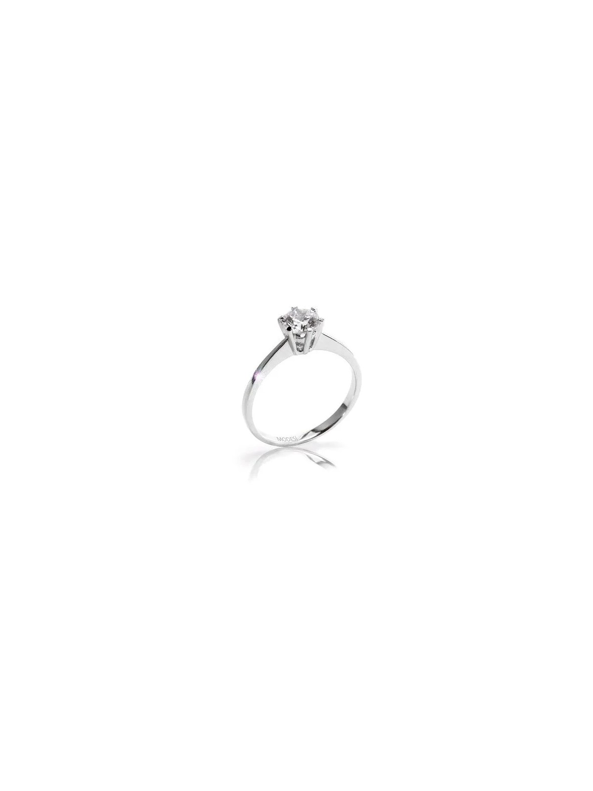 Modesi Bellissimo anello di fidanzamento QJR1565L - Diametro: 55 mm donna