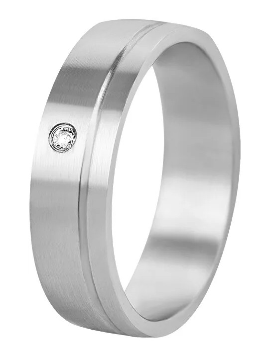 Beneto Exclusive Fede nuziale da donna in acciaio SPD06 - Diametro: 58 mm donna