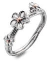 Hot Diamonds Anello in argento con fiore Non ti scordar di me DR214 - Diametro: 59 mm donna