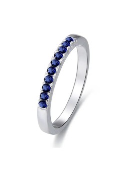 Benet Anello in argento con zirconi AGG327 - Diametro: 50 mm donna