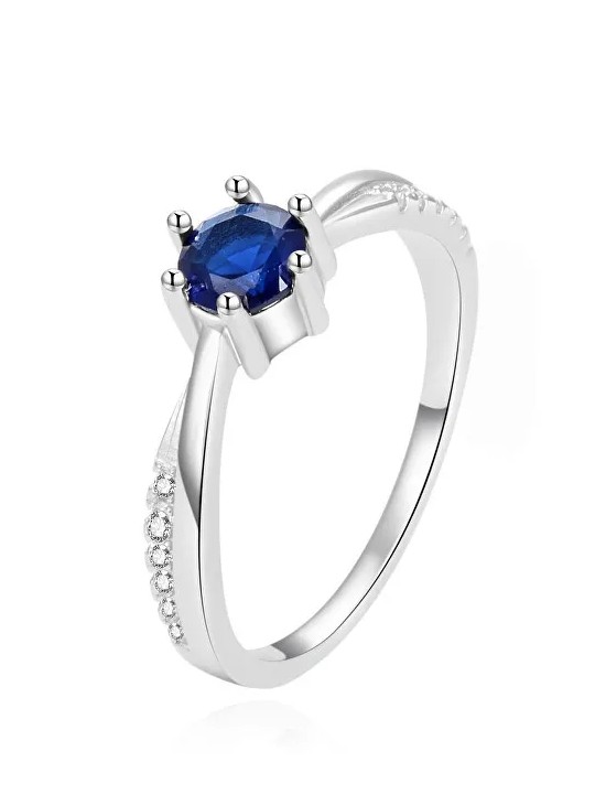Beneto Bellissimo anello in argento con zirconi AGG305L - Diametro: 54 mm donna