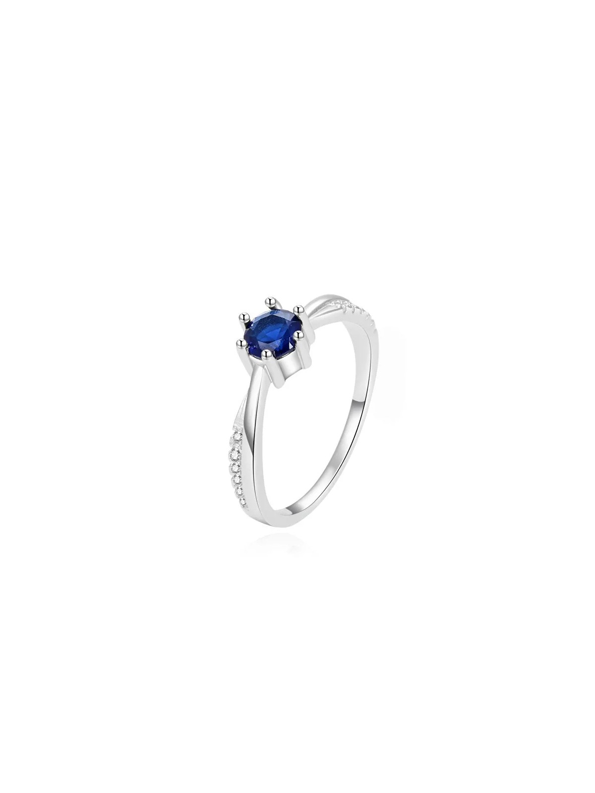 Beneto Bellissimo anello in argento con zirconi AGG305L - Diametro: 54 mm donna
