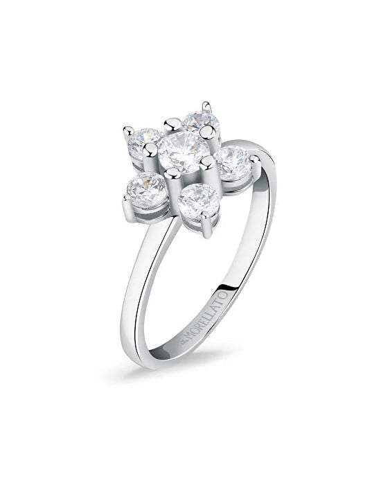 Morellato Bellissimo anello in argento con fiore Tesori SAIW127 - Diametro: 54 mm donna