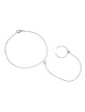 Troli Bracciale in acciaio pregiato con zirconi VSB6006S-PET donna