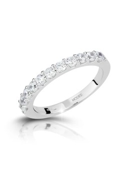 Modesi Anello in argento scintillante con zirconi M13087 - Diametro: 50 mm donna