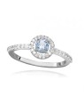 Silver Cat Elegante anello in argento con zirconi cubici SC491 - Giro: 58 mm donna