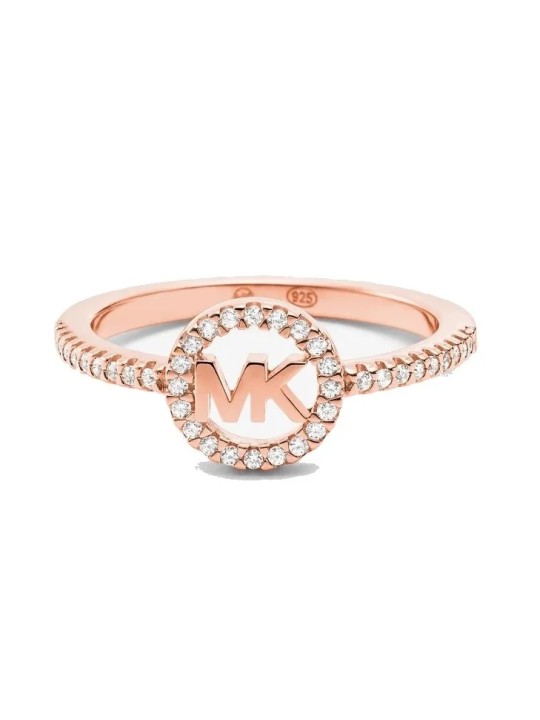 Michael Kors Anello di lusso in bronzo con zirconi MKC1250AN791 - Diametro: 51 mm donna