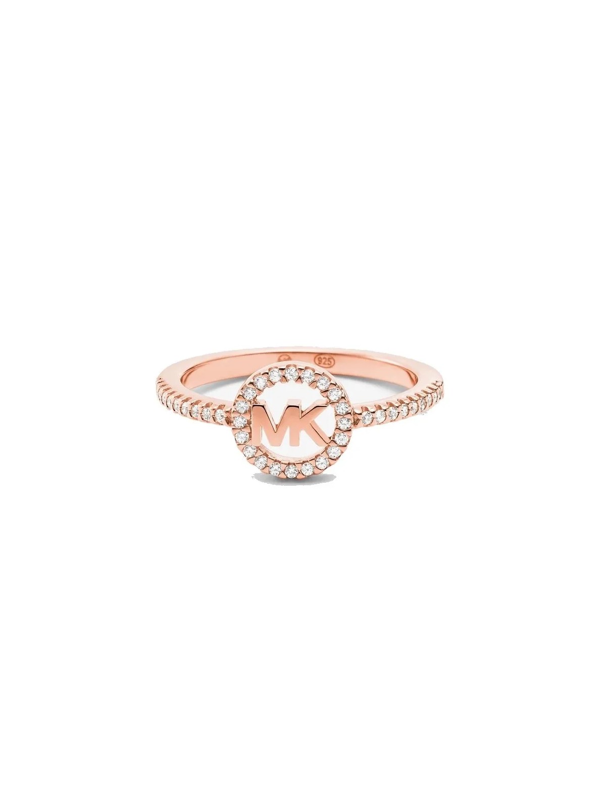 Michael Kors Anello di lusso in bronzo con zirconi MKC1250AN791 - Diametro: 51 mm donna