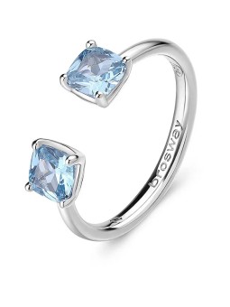 Brosway Anello aperto in argento Fancy Cloud Light Blue FCL11 - Diametro: 58 mm donna