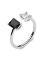 Brosway Elegante anello aperto Fancy Mystery Black FMB10 - Diametro: M (53-55 mm) donna