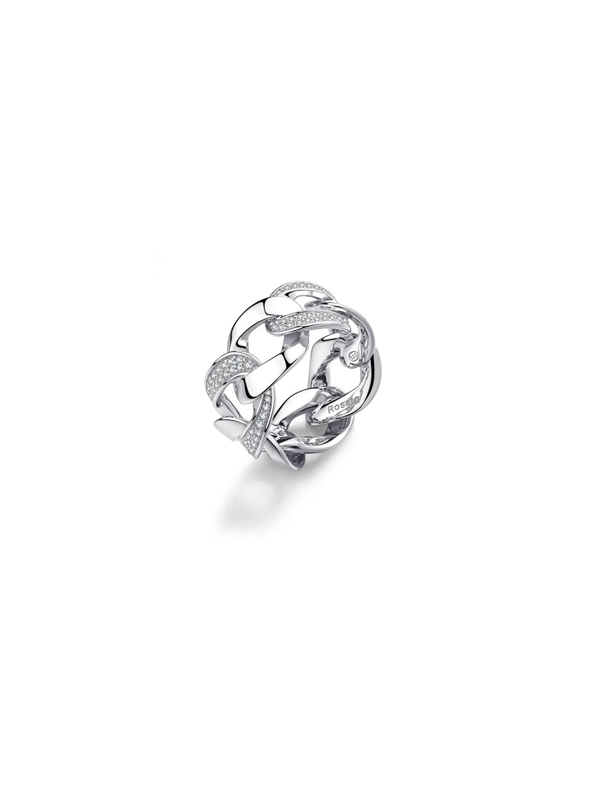 Rosato Distintivo anello in argento con zirconi Eva RZEV38 - Diametro: 52 mm donna