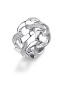 Rosato Distintivo anello in argento con zirconi Eva RZEV38 - Diametro: 52 mm donna