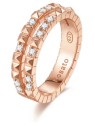 Rosato Anello originale in bronzo con cubi RZA014 - Diametro: 56 mm donna