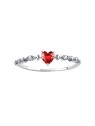 Silvego Anello in argento con micro zirconi DCC08022RR - Diametro: 50 mm donna