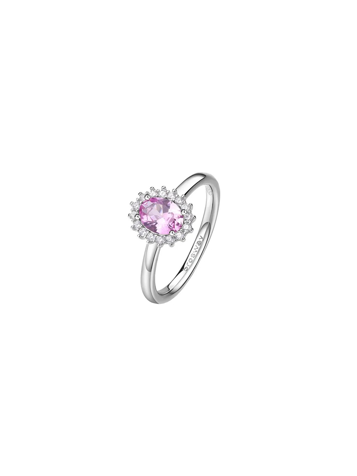 Brosway Elegante anello in argento Fancy Vibrant Pink FVP73 - Diametro: 50 mm donna