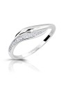 Modesi Elegante anello in argento con zirconi M00210 - Diametro: 57 mm donna