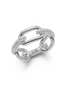 Daniel Wellington Elegante anello Crystal Link DW0040061 - Diametro: 52 mm donna