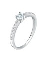 La Petite Story Affascinante anello in argento con zirconi Argento LPS03AWV090 - Diametro: 54 mm donna