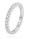 Beneto Bellissimo Anello in Argento con Zirconi AGG369 - Diametro: 60 mm donna
