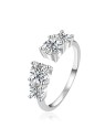 Agato Anello in argento scintillante con zirconi AGT-R06W42 - Diametro: 52 mm donna