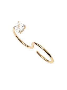 PDPAOLA Modello con anello in zircone Sofia AN01-A27 - Diametro: 54 mm donna