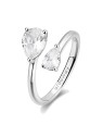 Brosway Anello aperto Infinite White Fancy Silver FIW118 - Diametro: 54 mm donna