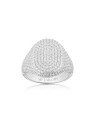Sif Jakobs Distintivo anello in argento con zirconi cubici Capizzi SJ-R42240-CZ - Giro: 50 mm donna