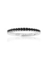Sif Jakobs Anello in argento con zirconi neri Ellera SJ-R2869-BK - Diametro: 60 mm donna