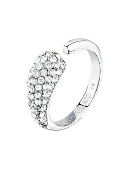 Morellato Anello aperto scintillante con cristalli Design SAYP1401 - Diametro: 52 mm donna