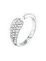 Morellato Anello aperto scintillante con cristalli Design SAYP1401 - Diametro: 52 mm donna