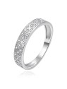 Anello Agato in argento con zirconi trasparenti AGT-R51W - Diametro: 56 mm donna