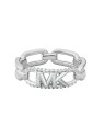 Michael Kors Anello in argento con zirconi Premium MKC1658CZ040 - Diametro: 52 mm donna