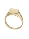 Fossil Anello da donna in acciaio placcato oro Ellis JF04791710 - Diametro: 54 mm donna
