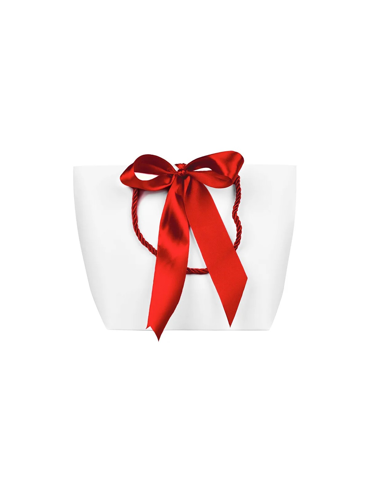 Troli Sacchetto regalo con nastro rosso chiaro S donna