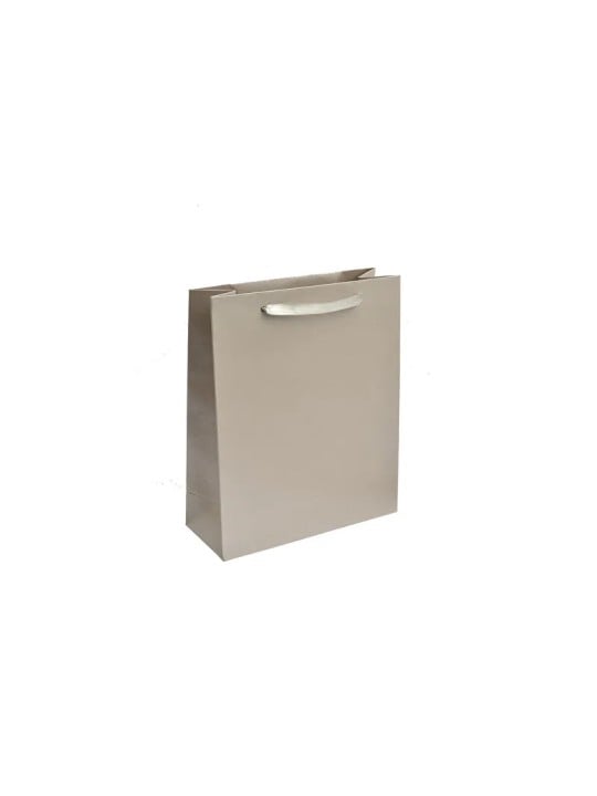 JK Box Sacchetto regalo in carta argentata EC-5/AG unisex