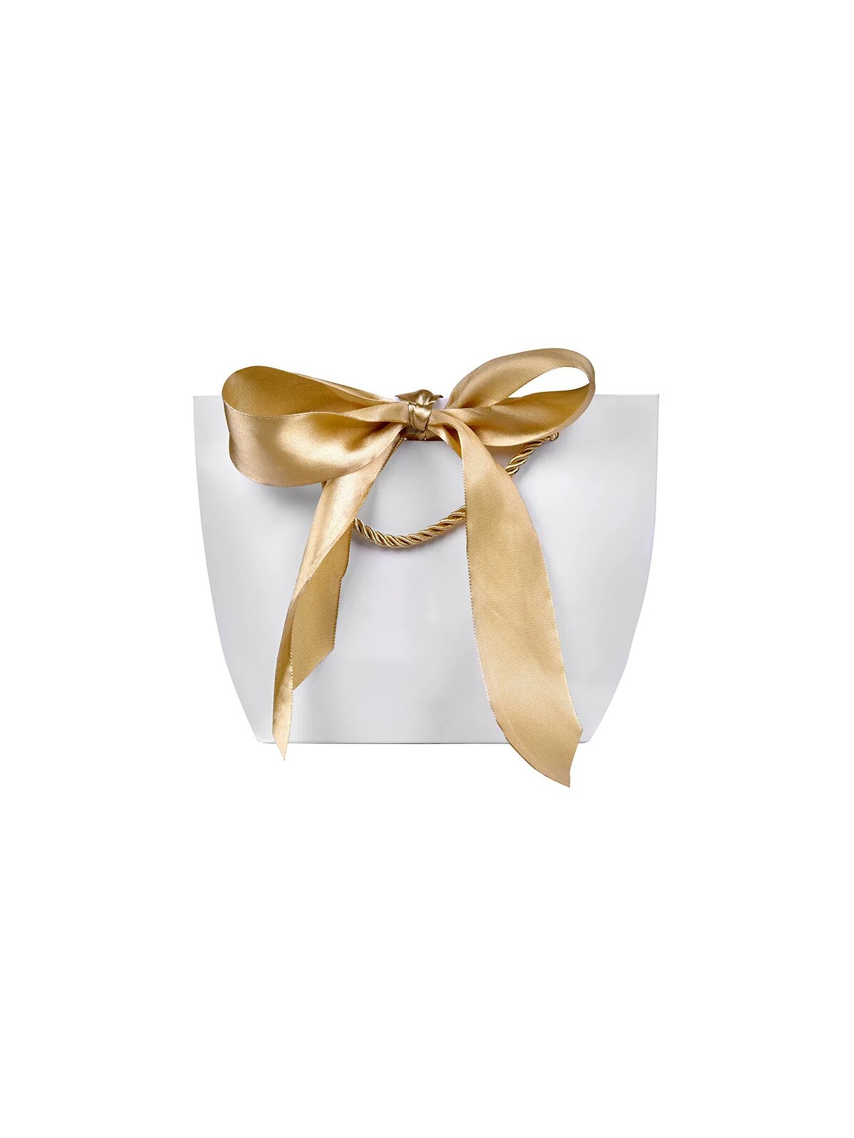 Troli Sacchetto regalo con nastro dorato M unisex