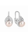 Eleganti orecchini in argento con vere perle di fiume AGUC2579DP Codice: sBE1263