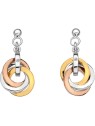 Hot Diamonds Orecchini in argento Trio Oro Rosa DE389 donna