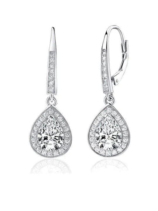 Silvego Orecchini in argento con zirconi cubici Brisa JJJE1141 donna